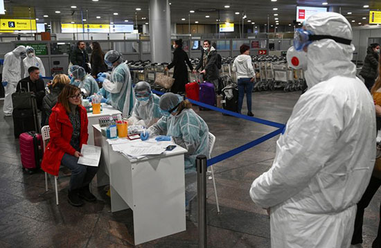 How is the coronavirus screening at airports