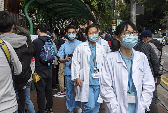 The situation with the novel coronavirus in Hong Kong