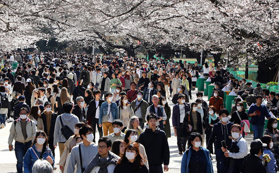 The situation with the new coronavirus in Japan