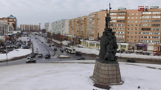 What is happening in Surgut in connection with the coronavirus