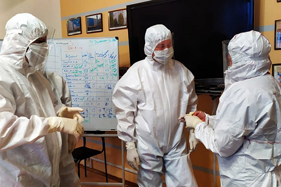 The situation in Ufa under quarantine